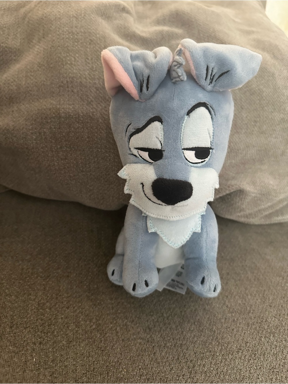 Disney Tramp Plush Grey Cartoon- Plush